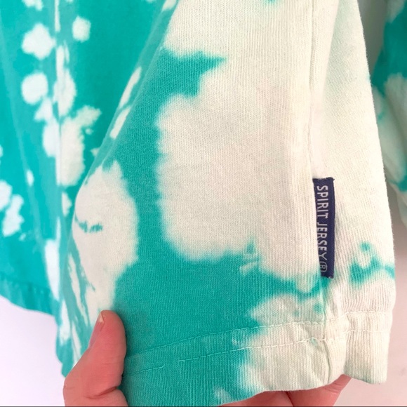 Spirit Jersey | Buffalo bleached tie dye long sleeve tee shirt - Picture 8 of 9